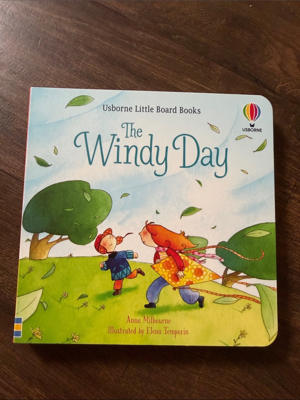 Usborne The Windy Day Board Book - Blue, Green, Red, Yellow